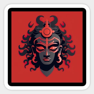 Durga Sticker